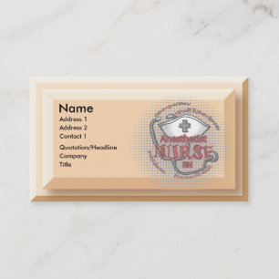 Nurse Anesthetist Axiom Visitkort