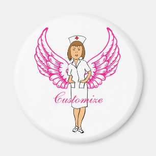 Nurse Angel Vingar Thunder_Cove Magnet