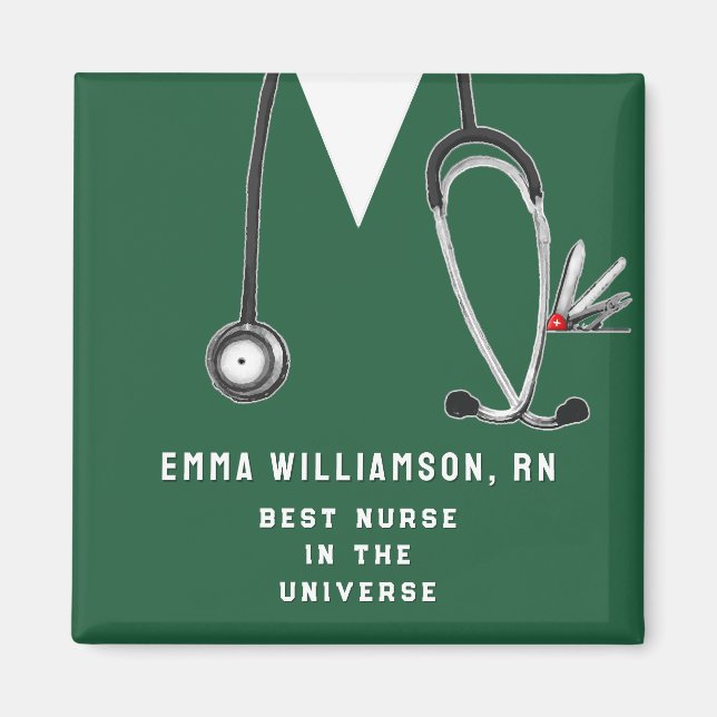 Nurse Appreciation Gifts Magnet (Framsidan)