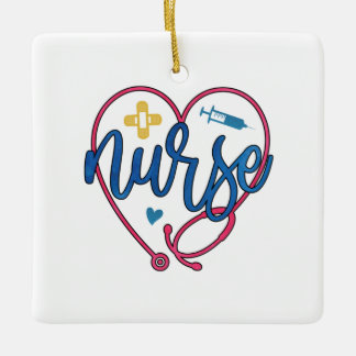 Nurse Art Nurse Julgransprydnad Keramik