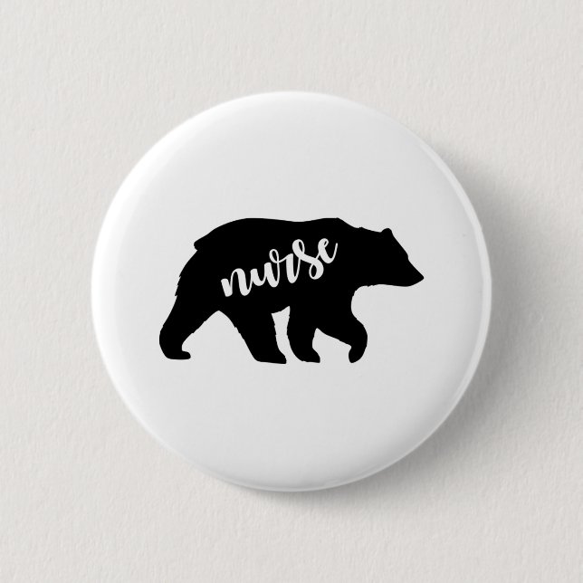 Nurse Bear Knapp (Framsida)