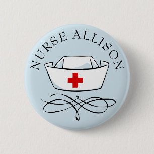 Nurse Cap, lägg till Namn Knapp