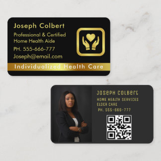 Nurse Caregiver Modern Gold Medical Care  Visitkort
