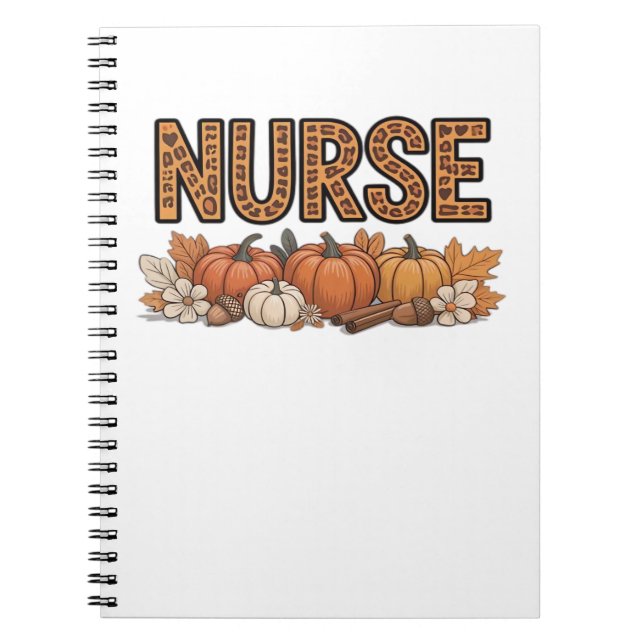 NURSE Classic T-Shirt Anteckningsbok (Framsidan)