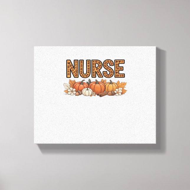 NURSE Classic T-Shirt Canvastryck (Framsida)