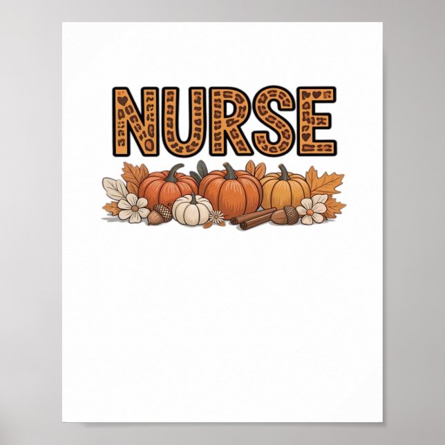 NURSE Classic T-Shirt Poster (Framsidan)