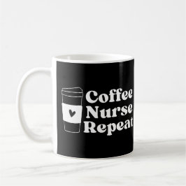 Nurse Coffee Älskare Kaffemugg