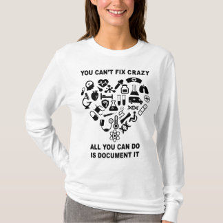 Nurse Cute Heart Nurse Funny Tee