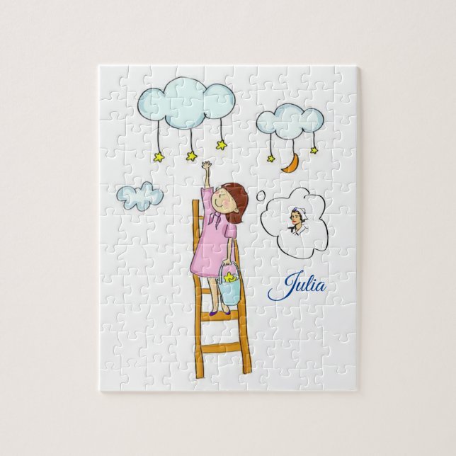 Nurse Decorative Jigszle Puzzle Pussel (Vertikal)