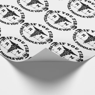Nurse Doktor Humor PADDLE DU DEFb Presentpapper