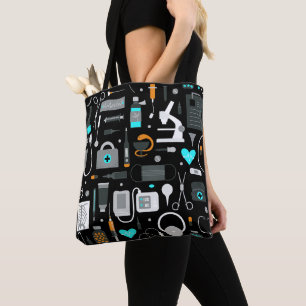 Nurse Doktor Medic Gift Tygkasse