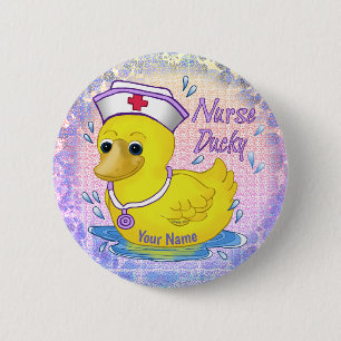 Nurse Ducky-stift Knapp
