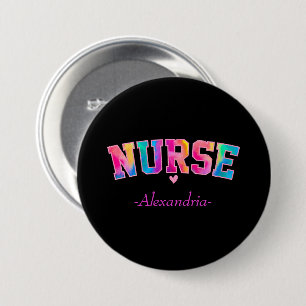 Nurse Elegant Färg Knapp
