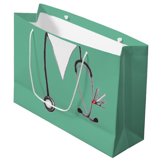 Nurse eller Doktor Gift Bag (Framsidan Vinklad)