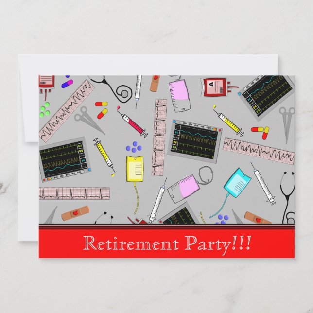 Nurse eller Medical Pension Inbjudningar (Framsida)