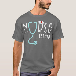 Nurse Est 2023 RN Nursing School Studenten Gradua T Shirt