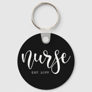 Nurse Est Anpassningsbar År Student Nurse RN-exame Nyckelring