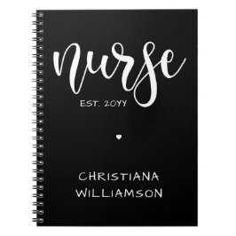 Nurse Est Anpassningsbar År Student Nurse RN stude Anteckningsbok
