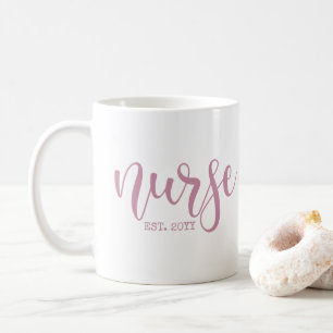 Nurse Est Anpassningsbar År Student Nurse RN stude Kaffemugg