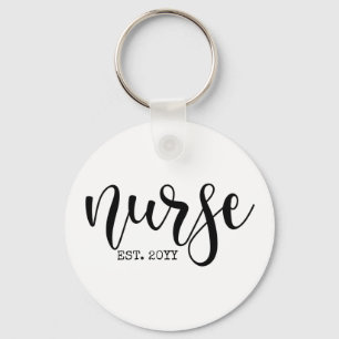 Nurse Est Anpassningsbar År Student Nurse RN stude Nyckelring