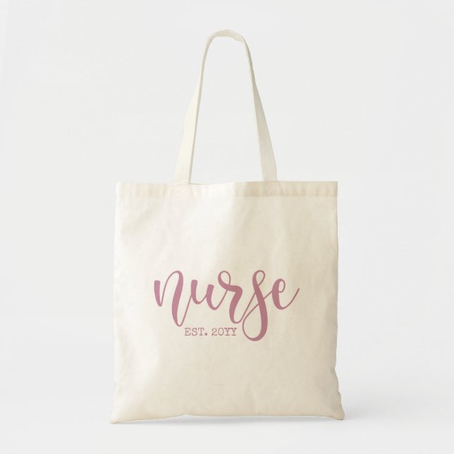 Nurse Est Anpassningsbar År Student Nurse RN stude Tygkasse (Framsidan)