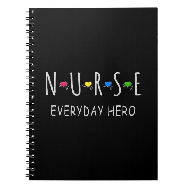 Nurse Everaily Hero Anteckningsbok (Framsidan)