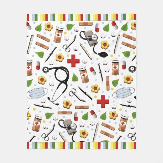 Nurse Fleece Blanket (Framsidan)