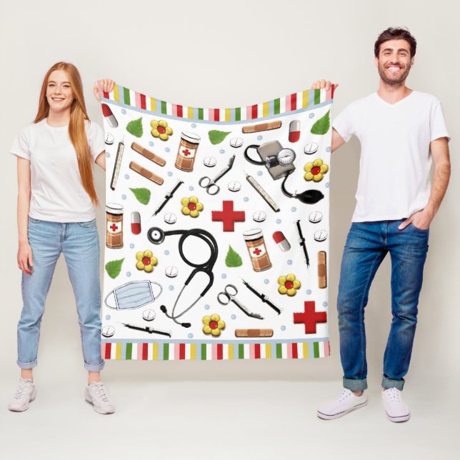 Nurse Fleece Blanket (På plats)