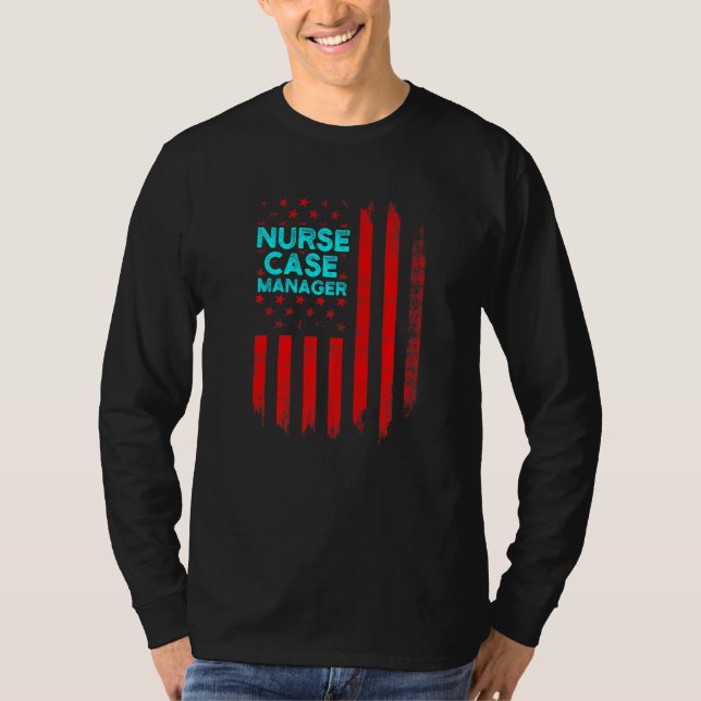 Nurse Fodral Manager RN Management 5 T Shirt (Framsida)