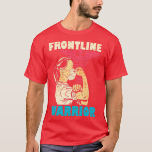Nurse Frontline Warrior T Shirt