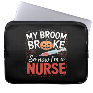 Nurse Funny Halloween Nursing Essential T-Shirt_1 Laptop Fodral