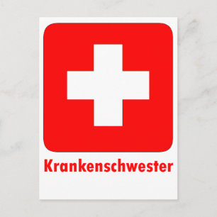 Nurse-German Vykort