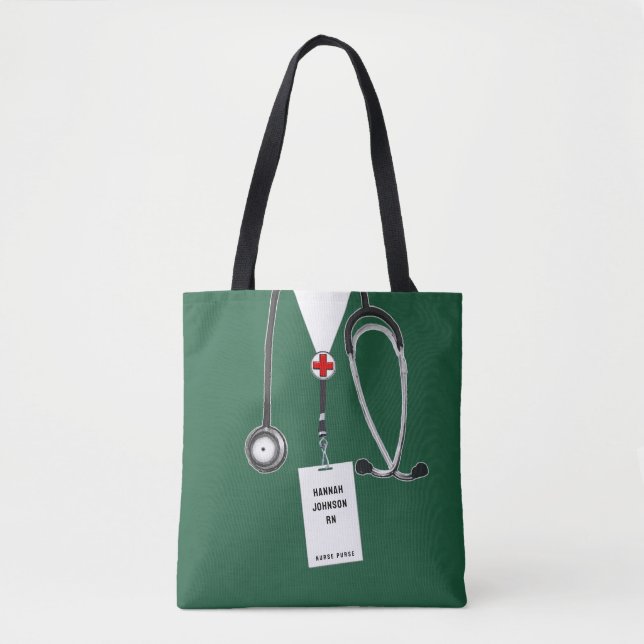 Nurse Gift Bag Tygkasse (Framsida)