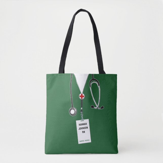 Nurse Gift Bag Tygkasse (Framsida)
