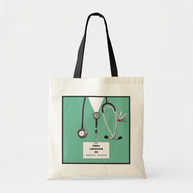 Nurse Gift Bag Tygkasse (Framsidan)