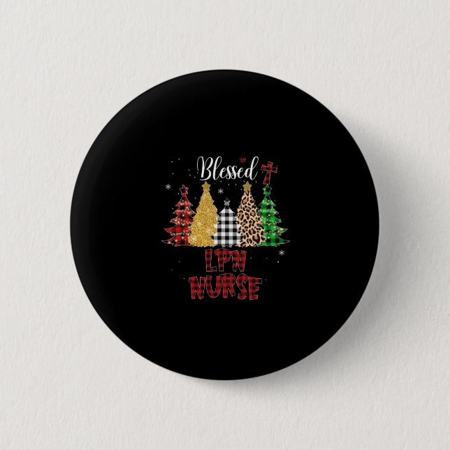 Nurse Gift | Blankt LPN-sjuksköterska Knapp (Framsida)