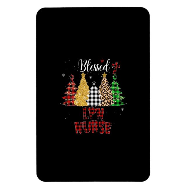 Nurse Gift | Blankt LPN-sjuksköterska Magnet (Vertikal)