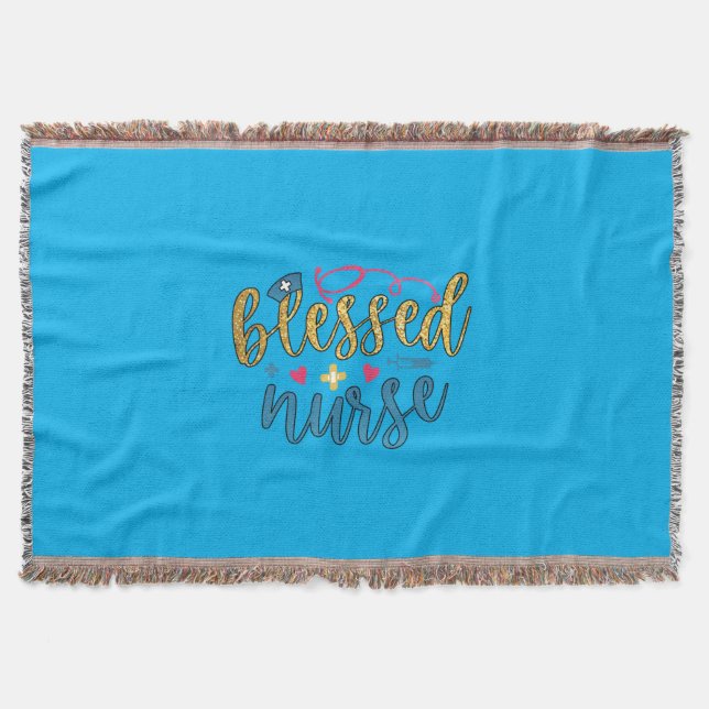 Nurse Gift | Blankt sjuksköterska Filt (Framsidan)