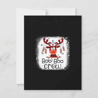 Nurse Gift Boo Boo Crew Anteckningskort