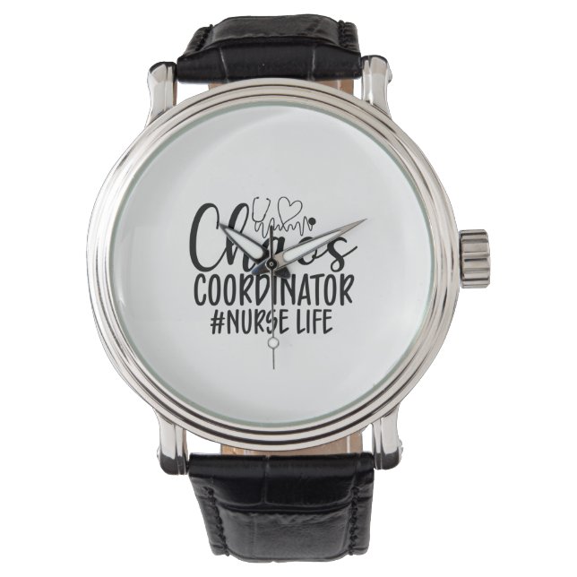 Nurse Gift Chaos-samordnare Nurse Life Armbandsur (Framsida)