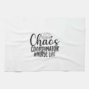 Nurse Gift Chaos-samordnare Nurse Life Kökshandduk