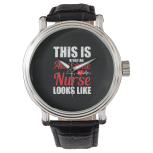 Nurse Gift Detta är en Fantastisk-sjuksköterska Armbandsur
