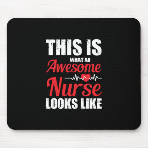 Nurse Gift Detta är en Fantastisk-sjuksköterska Musmatta
