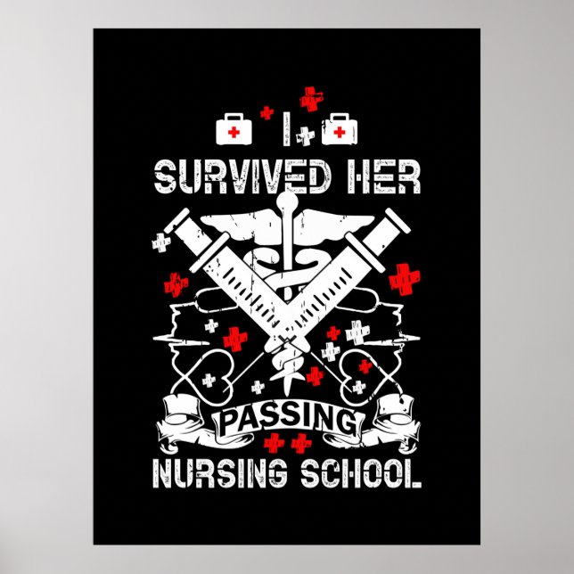 Nurse Gift | Efterlevd vård Poster (Framsidan)