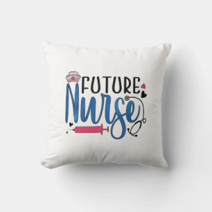 Nurse Gift Framtida sjuksköterska Kudde