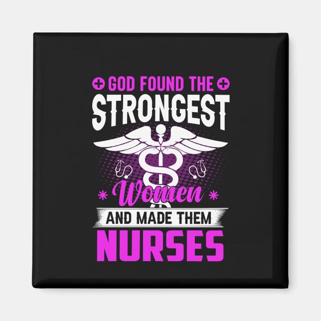 Nurse Gift Gud fann den starkaste Magnet (Framsidan)
