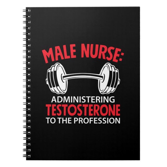 Nurse Gift | Hanlig sjuksköterskeadministration Anteckningsbok (Framsidan)