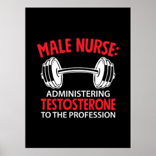 Nurse Gift   Hanlig sjuksköterskeadministration Poster