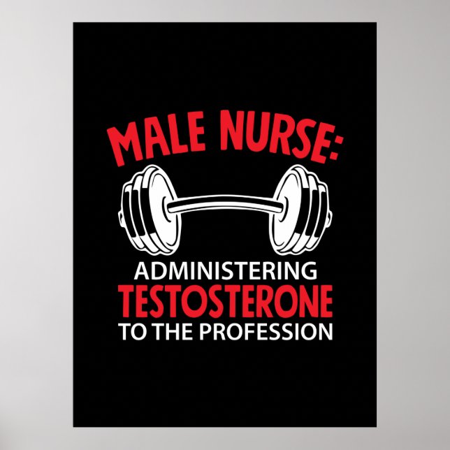 Nurse Gift | Hanlig sjuksköterskeadministration Poster (Framsidan)