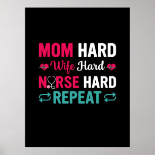 Nurse Gift   Hård hustru, Mamma Poster